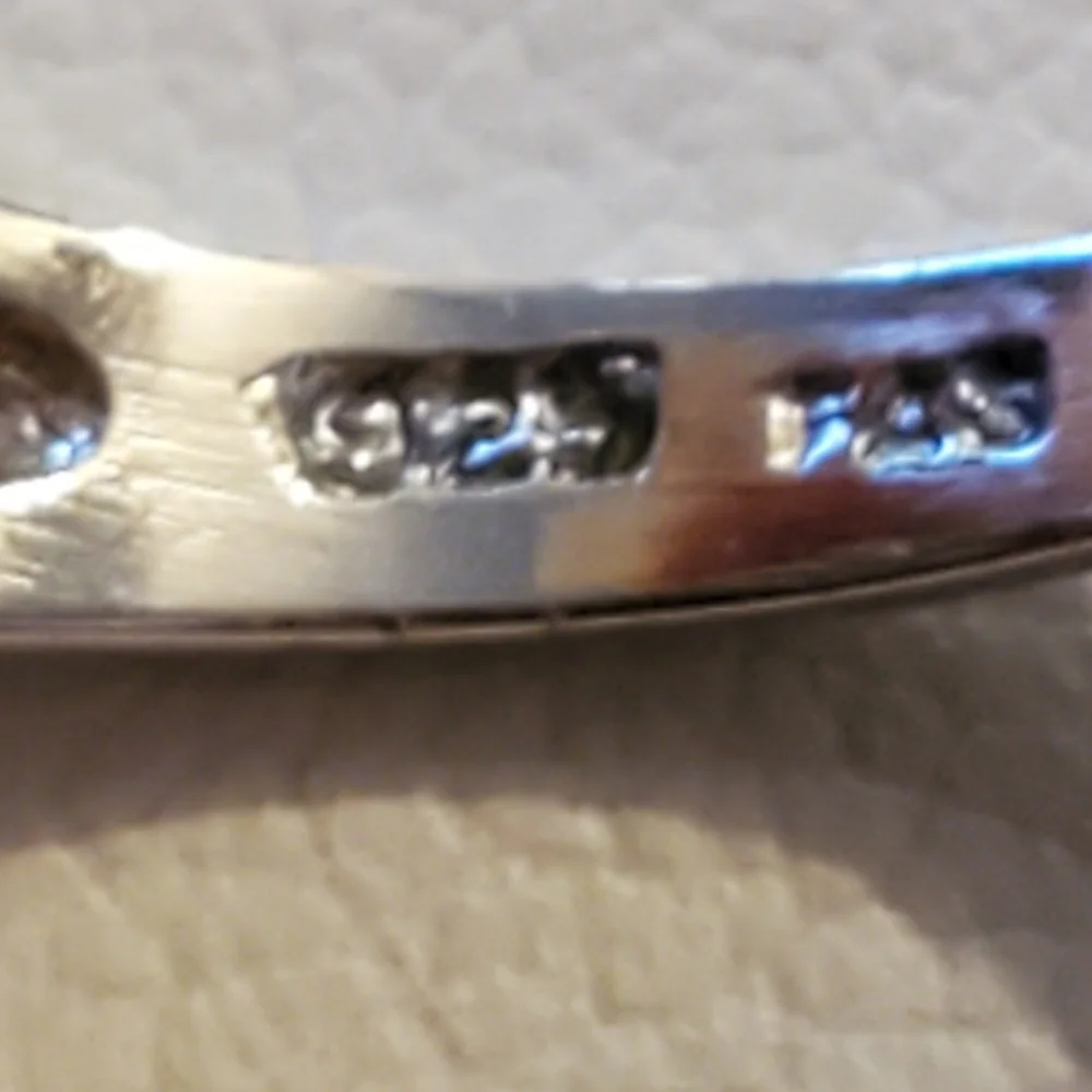 Sterling Silver Pear Shape Cz Ring